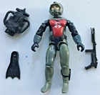 Eels v1 Cobra Frogman loose 1985 partial accessories underwater trooper G I Joe