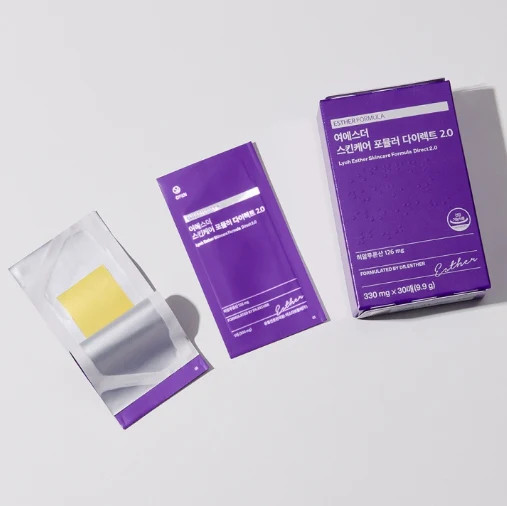 ESTHER FORMULA Skincare Formula Direct 2.0, 30 Sheets from Korea