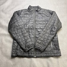 Patagonia Nano Puff Jacket Mens XL Black Quilted Insulated Lightweight Packable
