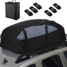 580L Auto Dachbox Dachkoffer Faltbare Aufbewahrungsbox Dachtasche mit 4 Türhaken
