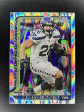 2025 Topps Chrome NFL Football #279 Zach Charbonnet RayWave Refractor