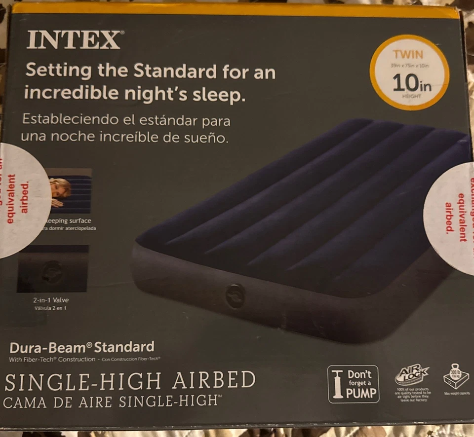INTEX SINGLE-HIGH AIRBED - Image 4 of 4