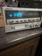 Vintage Soundesign 3831 AM/FM Clock Radio Woodgrain - Cassette Not Working