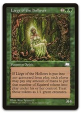 Liege of the Hollows (NM) Weatherlight WTH Magic MTG