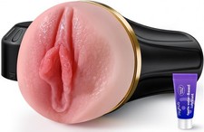 Premium Male Cup 3D Realistic Pocket Pussy, Man Stroker Adult Toys for Men