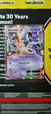 Pokémon Mewtwo-EX TCG Evolutions Holo Card 52/108 Rare