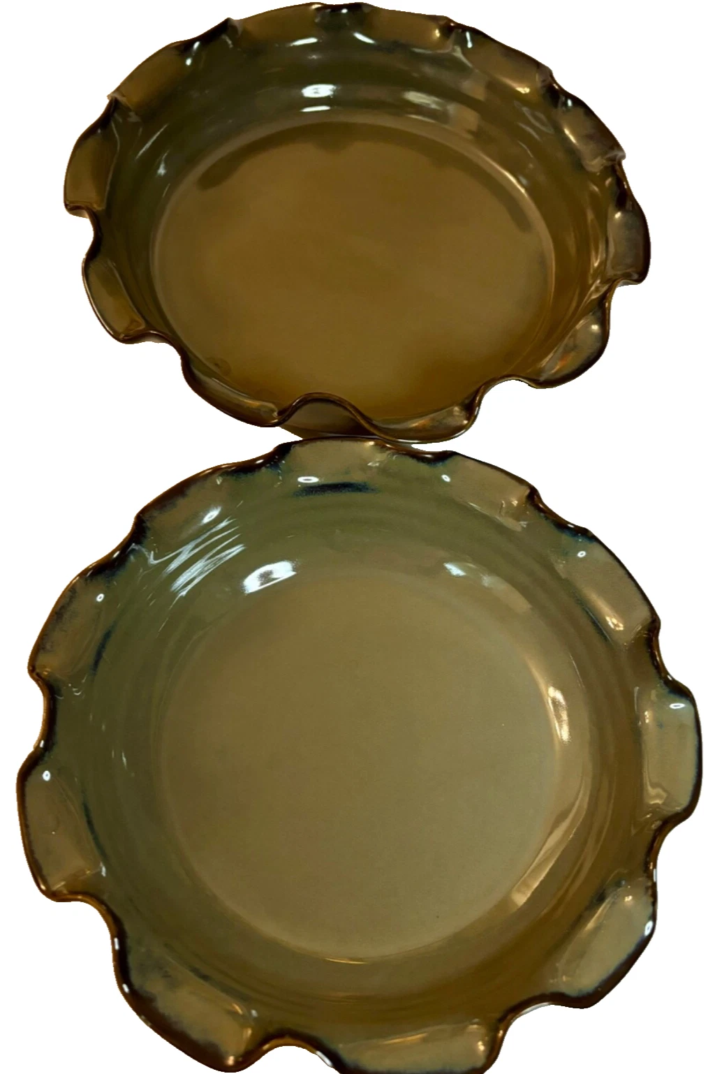 Biltmore Inspirations Scalloped Green Pie Dishes, Set of Two, Beautiful Bakeware
Opens in a new wind