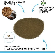 Fluval Bug Bites Tropical Fish Food   Small Granules 1.6 oz A6577 for Small to