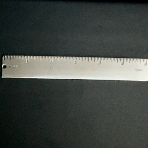 Tiffany & Co Estate Ruler 6" Sterling Silver TIF632 - Picture 2 of 4