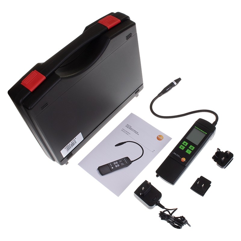 Testo 316-4 Refrigerant Leak Detector, Set 1 (CFC, HFC, HCFC & H2)