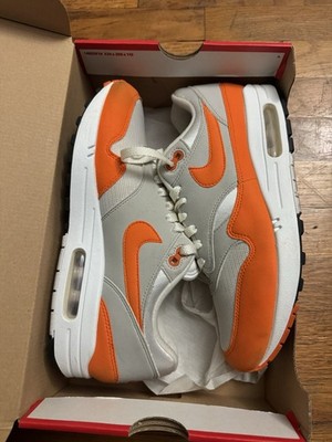 100% Authentic Nike Air Max 1 Magma Orange Size 9 Used