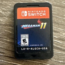 Mega Man 11 (Nintendo Switch, 2018) Tested & Working - Game Only