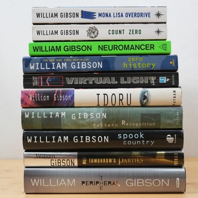 William Gibson - 10 Book Lot - Neuromancer, Idoru, Mona Lisa Overdrive, Count...