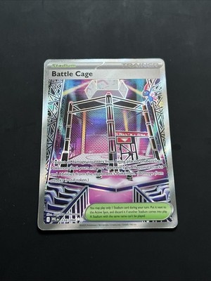 Pokemon TCG Battle Cage 116/094 Me02: Phantasmal Flames ULTRA RARE FULL ART Holo