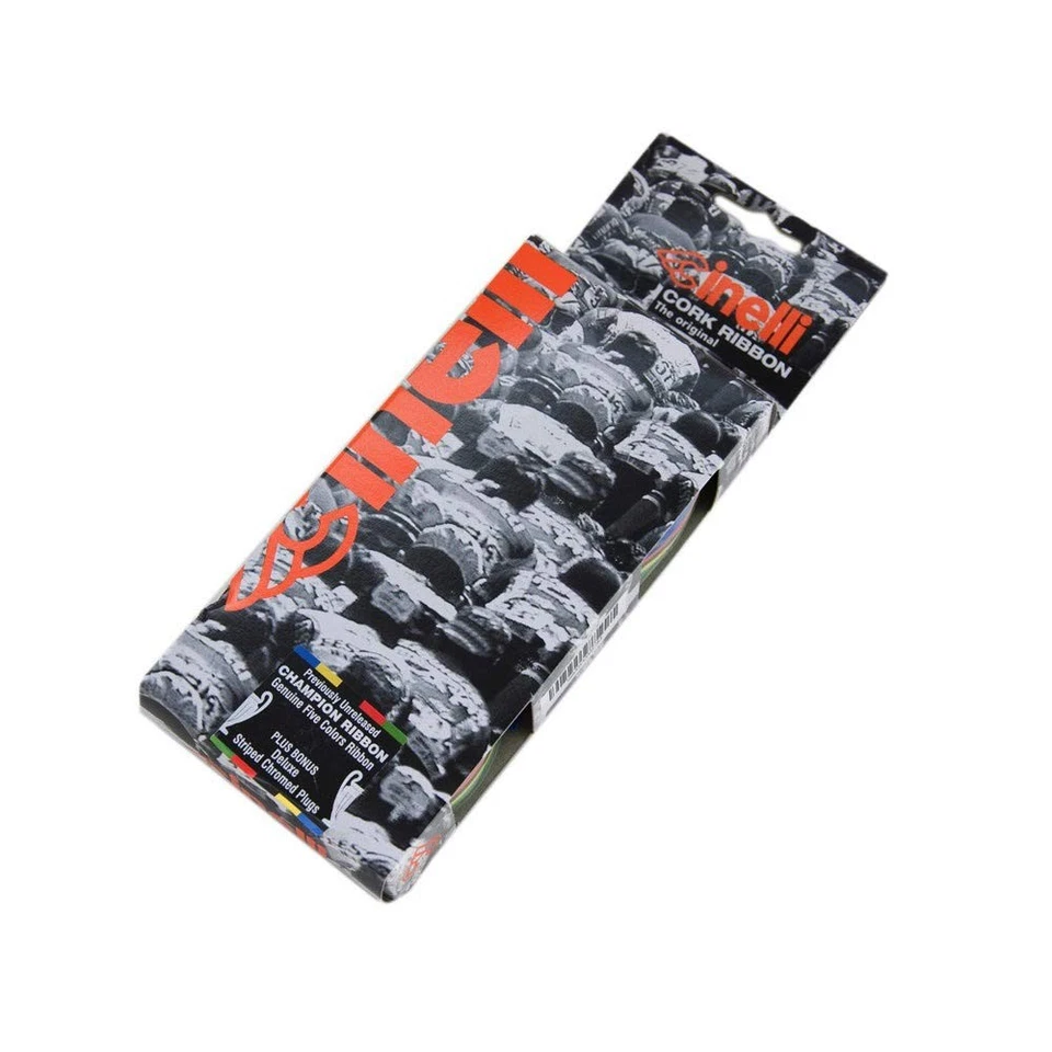 Cinelli Original Cork Handlebar Tape & Plugs, World Champion, One Size - Image 3 of 4