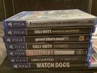 Lot of 7 Sony PlayStation 4 PS4 Games