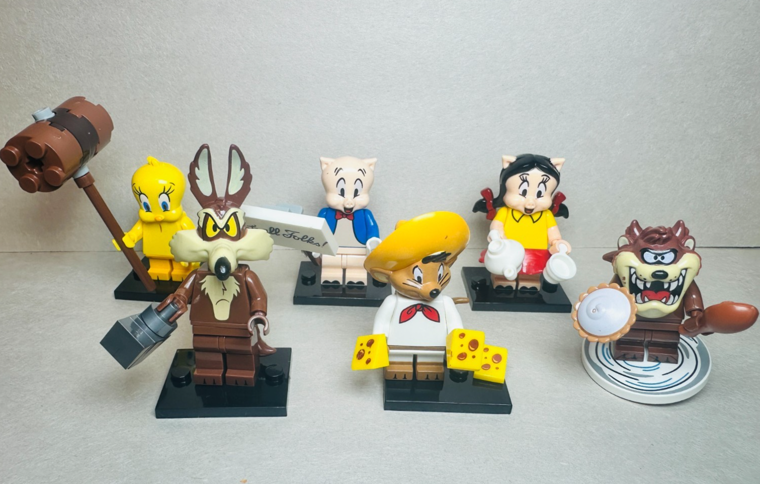 Custom Lego Looney Tunes Minifigures 6 Pack #2
