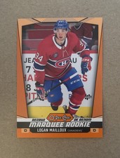 2024-25 O Pee Chee Hockey Logan Mailloux Orange Marquee Rookie Card #559 #’d /25