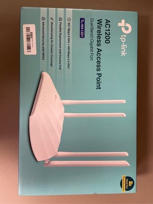 TP-Link AC1200 Wireless Gigabit Access Point | Desktop WiFi Bridge | MU-MIMO & B