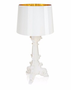 Kartell Tischleuchte Bourgiedesign Ferruccio Laviani Farbe Weiß