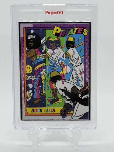 Topps Project 70 - Dock Ellis #109 - Ermsy Artist Proof - 16/51