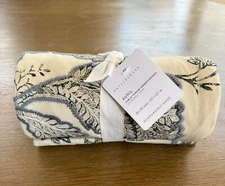 NWT - Pottery Barn AVRIL Cotton Table Throw Floral Spring - MSRP $129