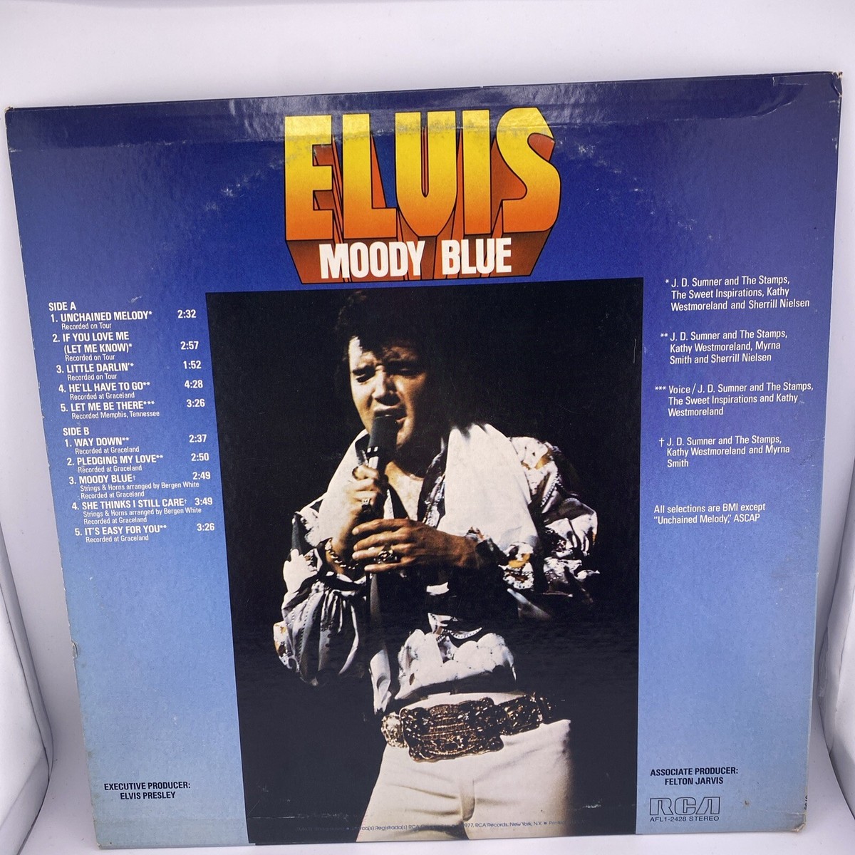7” EP Elvis Presley Blue UK Original 7” EP Elvis Presley Blue UK Original Elvis Presley – Blue