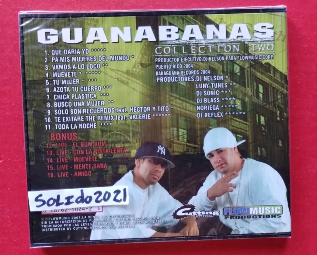 GUANABANAS – Collection Two, TITO Y HECTOR, BABY RASTA Y GRINGO
