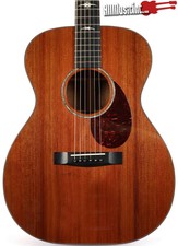 Huss And Dalton Om Custom Koa And Redwood Acoustic Guitar W/ Ohsc