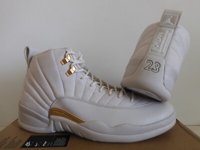 Nike Air Jordan 12 Retro Phantom White Womens Sz 13.5/ Mens Sz 12