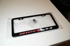 Coyote GT 5.0 Mustang Premium Stainless Steel License Plate Frame