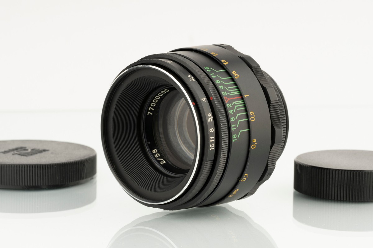 HELIOS-44M 58mm F2 M/A切替付き Valdai製 光学美品 Helios 44m-4 58mm f2 CLA Bokeh portrait Lens DSLR M42 Mount