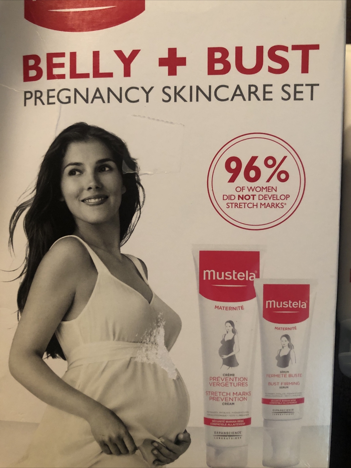 mustela belly and bust