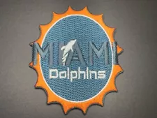 Miami Dolphins Embroidered Iron On Patch
