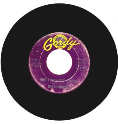 The Contours   First I Look At The Purse: 1965 Funk/Soul R&B 45; VG-