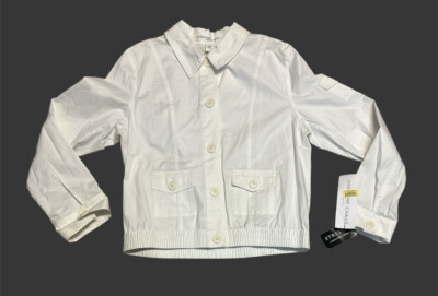 Josephine Chaus Sport Womens Jacket Lightweight Size 10 White NWT