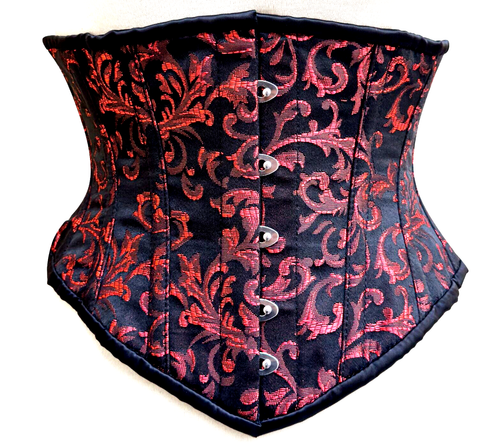 Korsett Im Elegant Brocade ,Taille Trainer Shaper Underbust Cincher - Bild 2 von 4