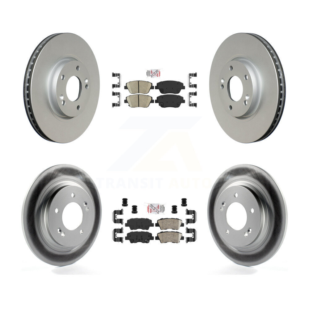 EBC Premium Front Rotors (257x24mm) | 02-03 Hyundai Sonata 2.4