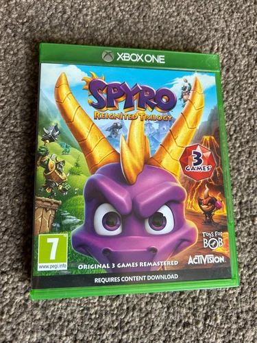 XBOX ONE SPYRO REIGINITED TRILOGY EXCELLENT CONDITION FREE P&P