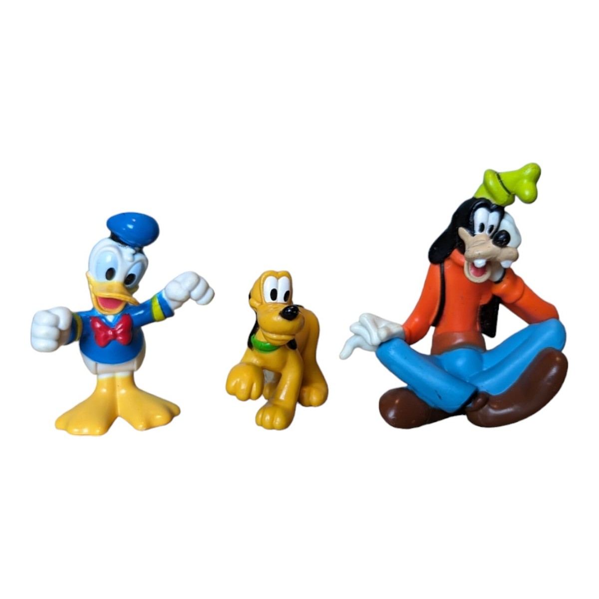 Figurine Disney Pluto Et Donald – Petite Statuette De Collection Neuve Sous Emballage