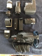 Assorted cameras and lenses