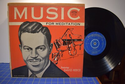 David Reece Music for Meditation LP Sing 203 Mono