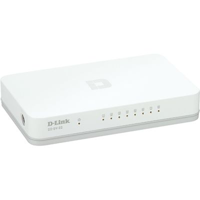 D-Link GO-SW-8G, Switch, weiß