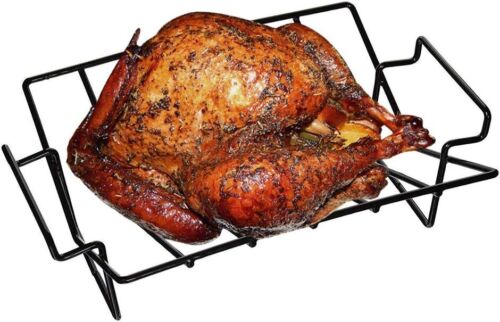 BBQ Rib Racks for Smoking and Grilling, Turkey Roasting Rack Roast RackHISTORY