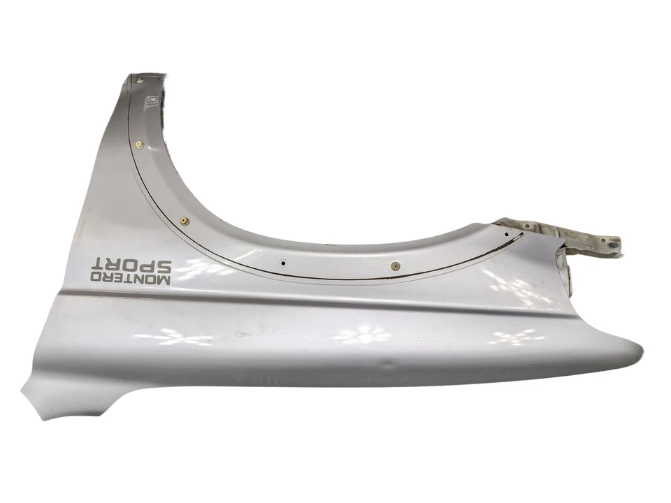 00 - 04 Mitsubishi Montero Sport Fender Cover Panel Silver Gray Front Left Oem - Image 3 of 4