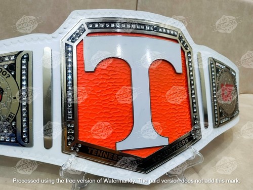 VOLS the University National Championship Belt Adult Size 2mm Brass - Picture 4 of 6