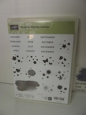 Stampin Up Perpetual Birthday Calendar Months Seasons 24 Stamps 137167