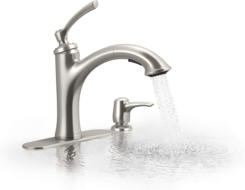 K-R16399-SD-CP Elliston Kitchen Sink Faucet, - Picture 10 of 10