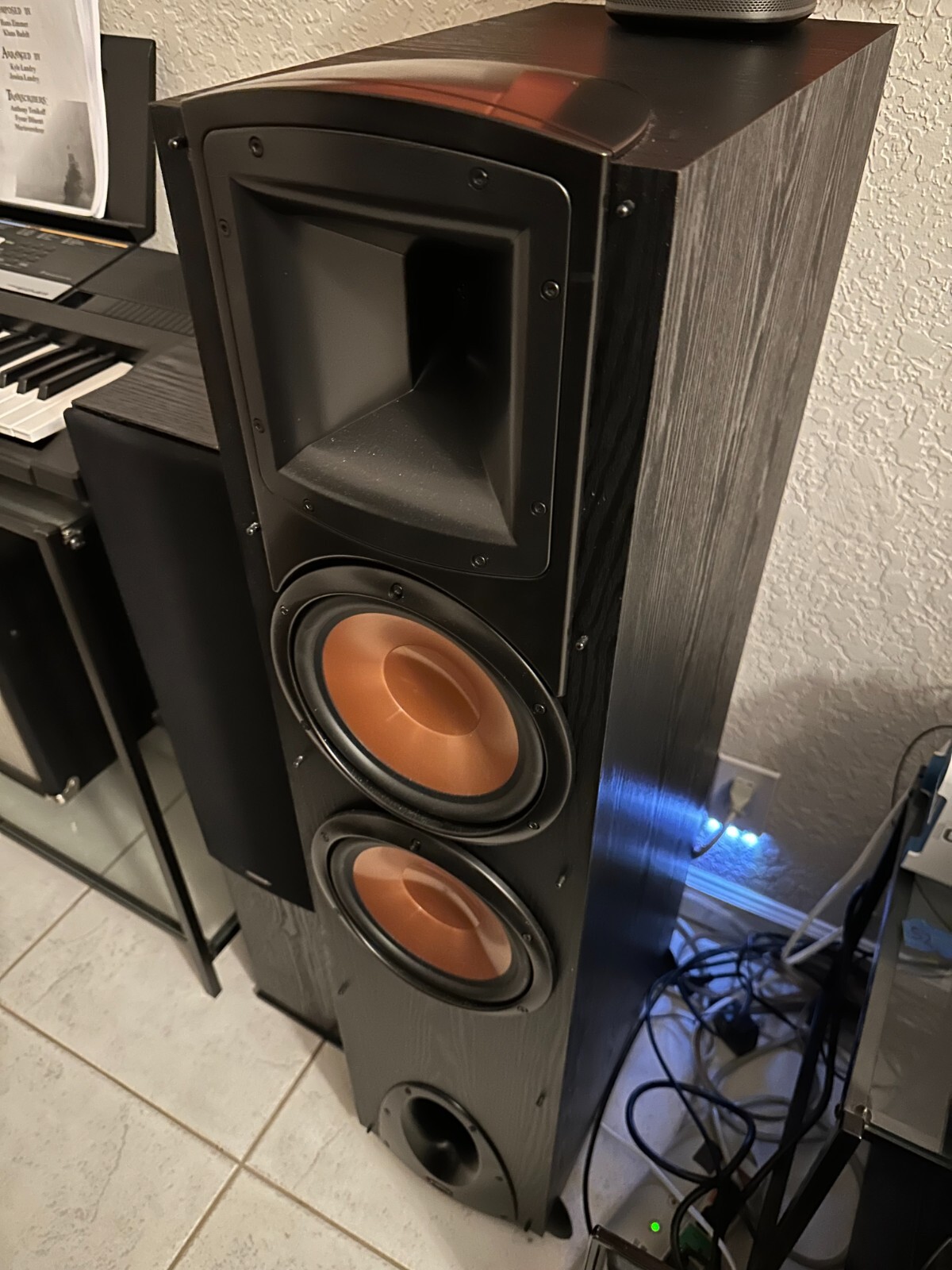 2 Klipsch Synergy Black Label F300 Floor Speakers Twin 8” woofers LOCAL PICKUP! eBay