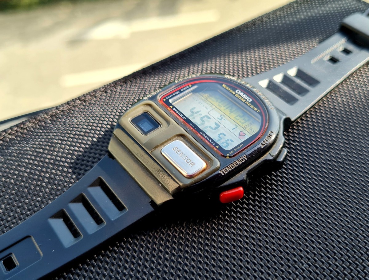 CASIO カシオ ブラッドプレッシャー モニター CASIO BP-100 BLOOD PRESSURE MONITOR VINTAGE DIGITAL WATCH